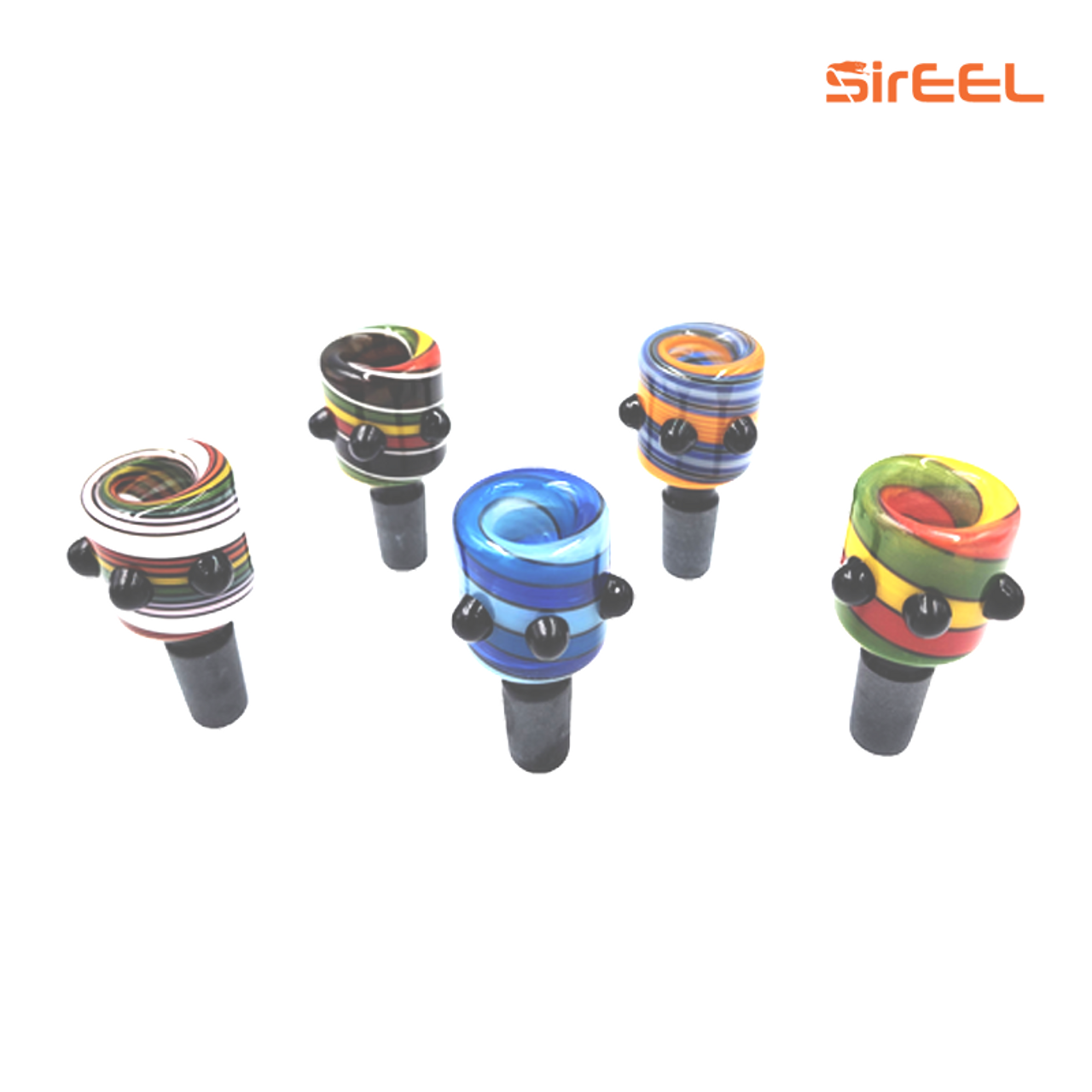 SirEEL Can Wig Wag Push Bowl | 14MM | Assorted Colors