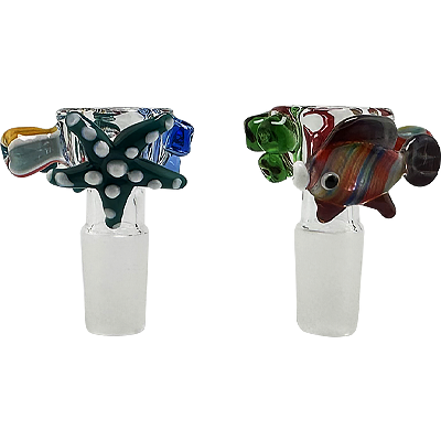 SirEEL Ocean View Styled Bowl with Honeycomb Screen | 14MM | Assorted Colors