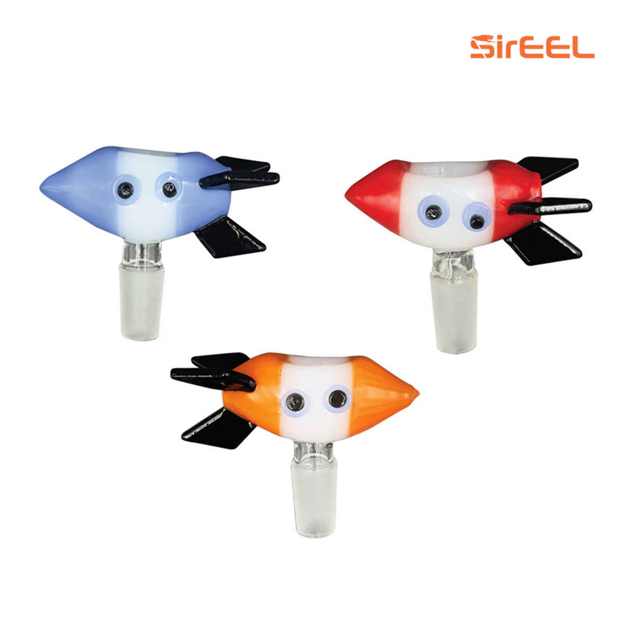SirEEL Rocket Ship Flower Bowl | 14MM | Assorted Colors