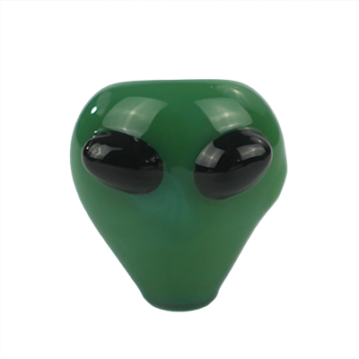 4″ SirEEL Little Green Toke Machine Alien Hand Pipe | E.T. Puff Home Colors