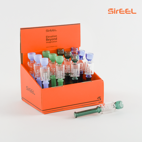 5″ SirEEL Ash Catcher One Hitter | 12 Units | Assorted Colors | Retail Packaging