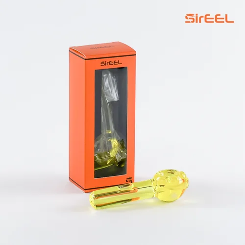 4.5″ SirEEL Freezable Glycerin Spoon | Assorted Colors | Retail Packaging