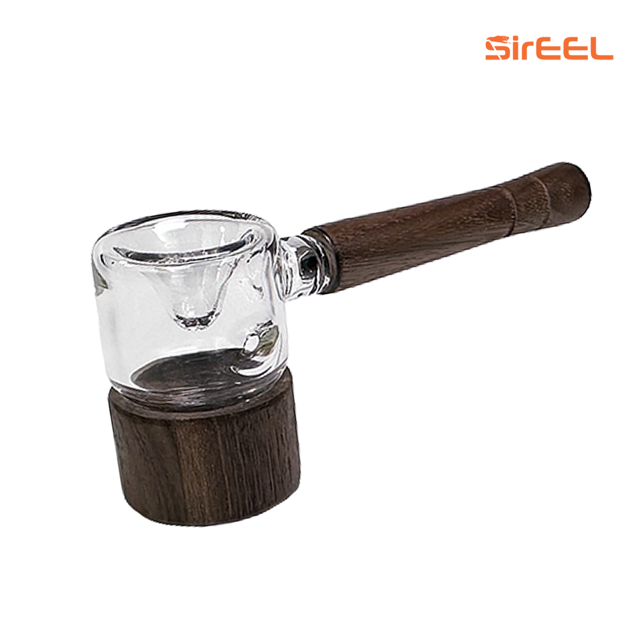 5.5″ SirEEL Glass & Wood Hybrid Hammer