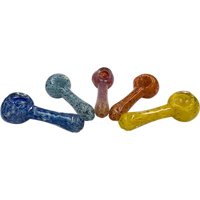 4.5″ SirEEL Melting Color Fritted Spoon Pipe | Assorted Colors