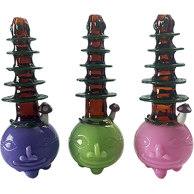 4″ SirEEL Literal Pot-Head Mushroom Spoon | Assorted Colors