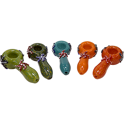 5″ SirEEL Multi-Frit 3D Starfish Spoon | Assorted Colors