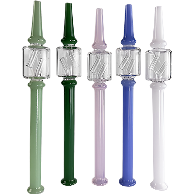 8″ SirEEL Cyclone Chamber Dream Straw | Assorted Colors