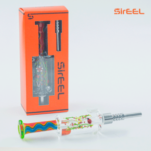 SirEEL Freezable Glycerin Nectar Collector | Assorted 3D Aquatic Themes | Screw Tip | Retail Packaging