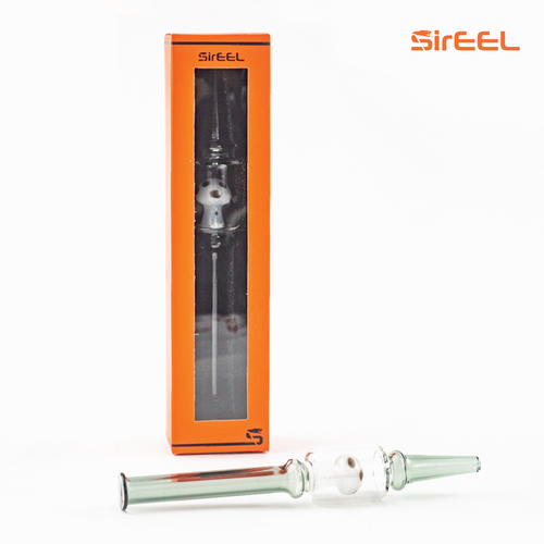 6.5″ SirEEL Mind Melding Mushroom Dream Straw | Assorted Colors | Retail Display