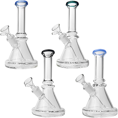 7″ SirEEL Based Beaker Bong with Flower Bowl