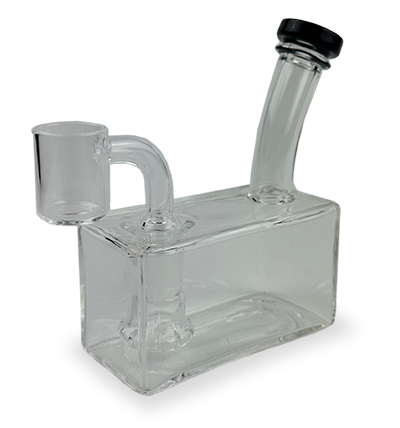 5″ SirEEL Showerhead Cube Rig with Banger