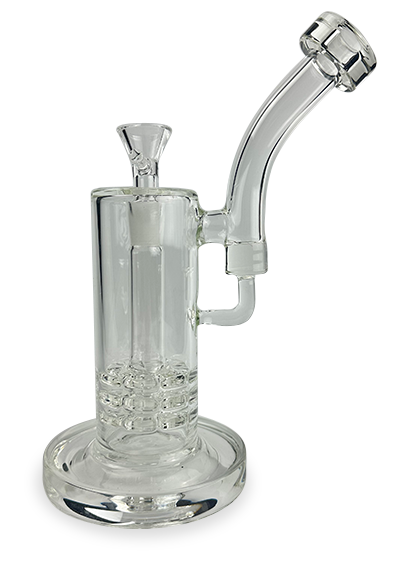 10″ SirEEL TripleLuv Disc Perc Bong with Flower Bowl | Assorted Colors