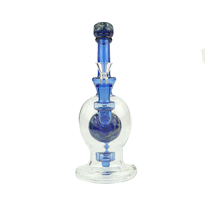 9″ SirEEL Fumed Fab-Egg Incycler Rig | Assorted Colors