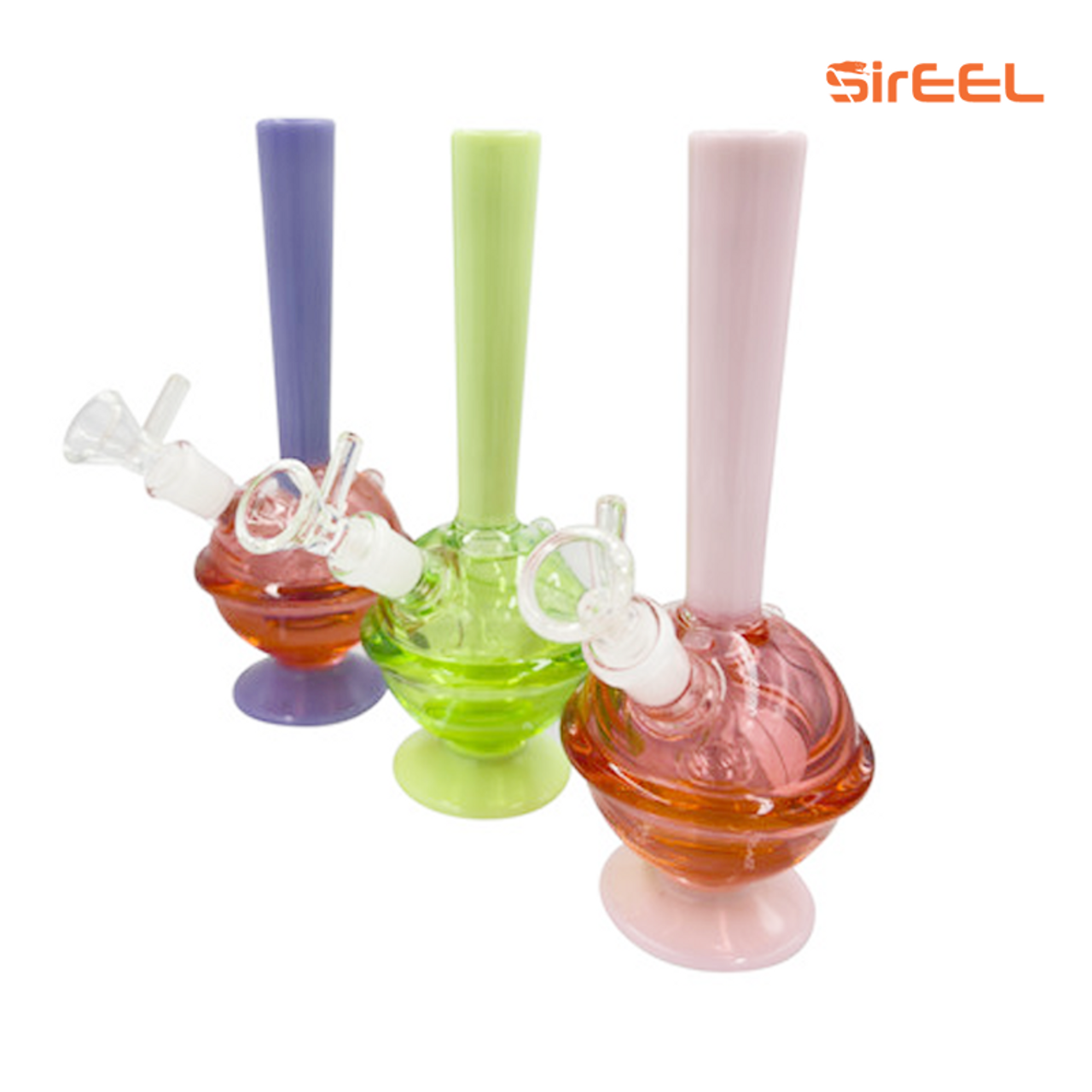 8″ SirEEL Freezable Glycerin UFO Shower Bong | Assorted Colors