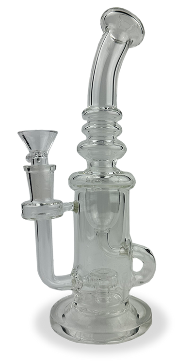 10″ SirEEL Klein Showerhead Recycler Bong with Flower Bowl