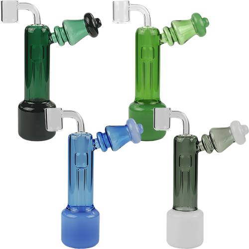 6″ SirEEL Recessed Hammer Rig | Assorted Colors | Comes with Banger