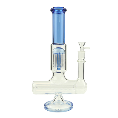 12″ SirEEL Inline Tree Perc Bong with Flower Bowl | Assorted Colors